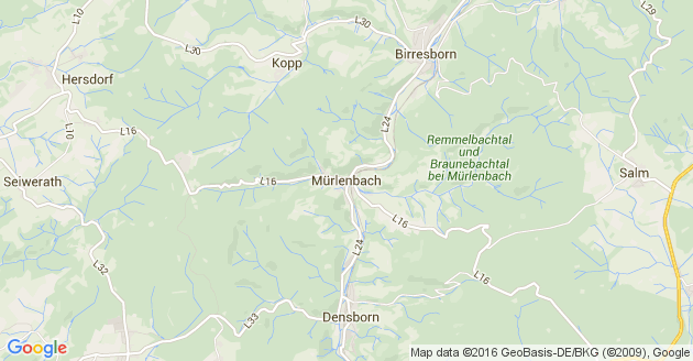 Karte Mürlenbach