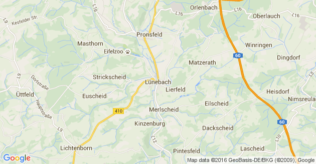 Karte Lünebach