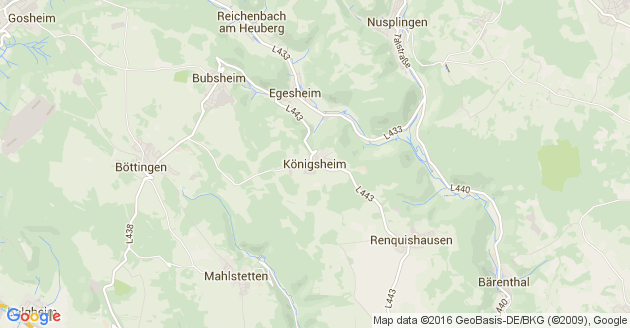 Karte Königsheim