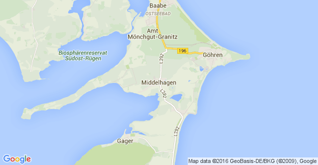 Karte Middelhagen