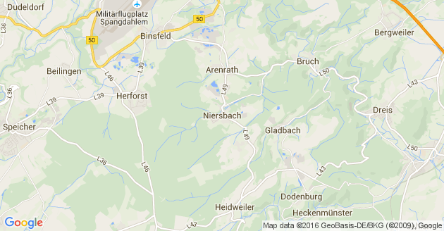 Karte Niersbach