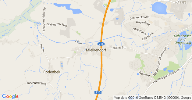 Karte Mielkendorf