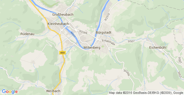 Karte Miltenberg