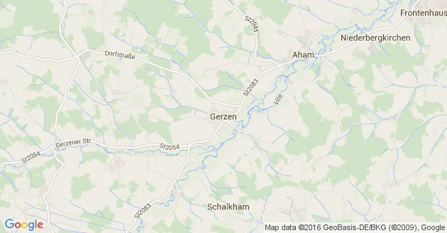Karte Gerzen