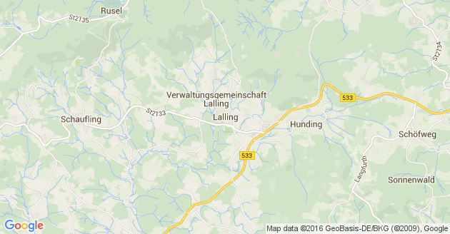 Karte Lalling