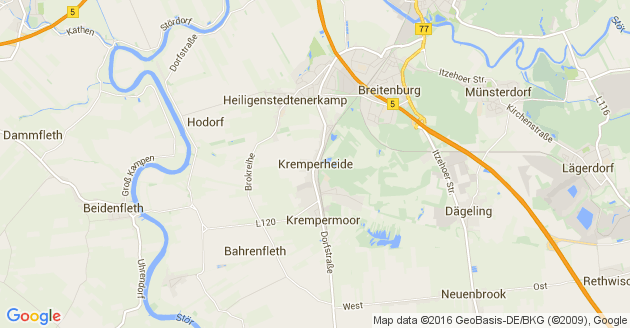 Karte Kremperheide
