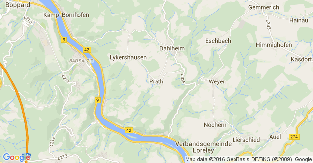 Karte Prath