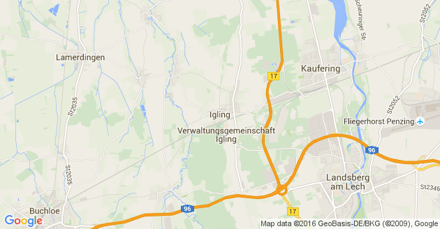Karte Igling