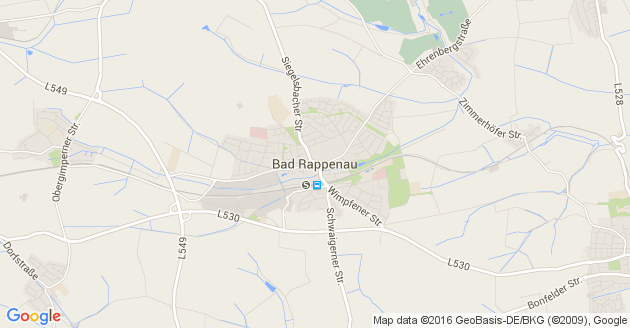Karte Bad Rappenau