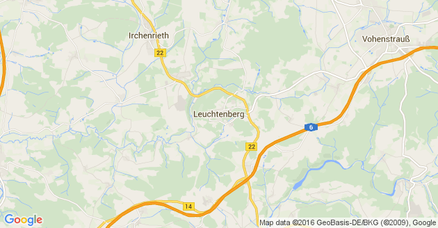 Karte Leuchtenberg