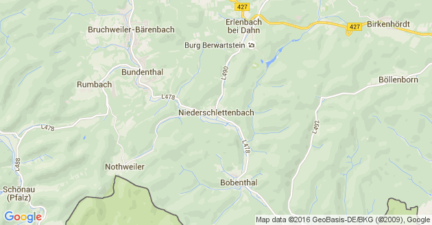 Karte Niederschlettenbach