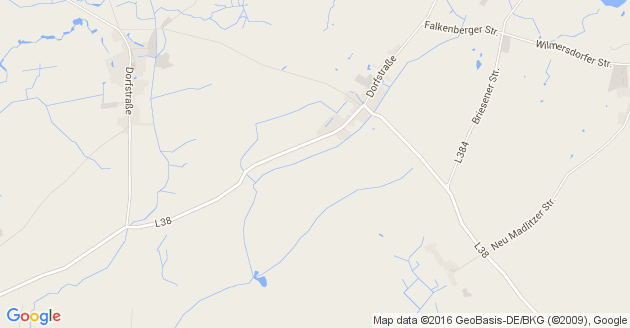 Karte Falkenberg in der Mark