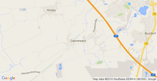 Karte Dannewerk