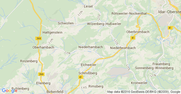 Karte Niederhambach