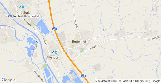 Karte Buttenheim