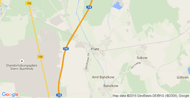 Karte Plate