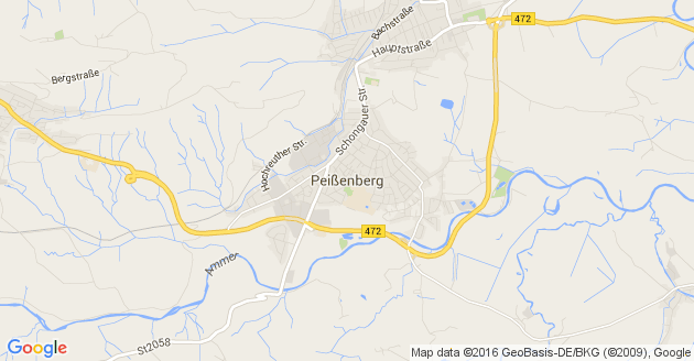 Karte Peißenberg