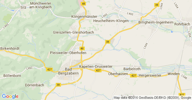 Karte Niederhorbach