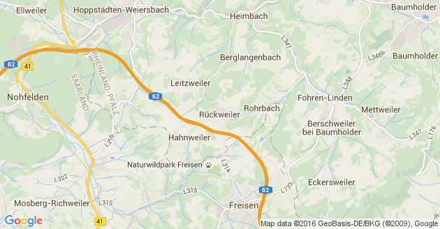 Karte Rückweiler