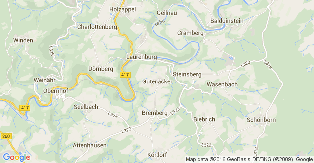 Karte Gutenacker