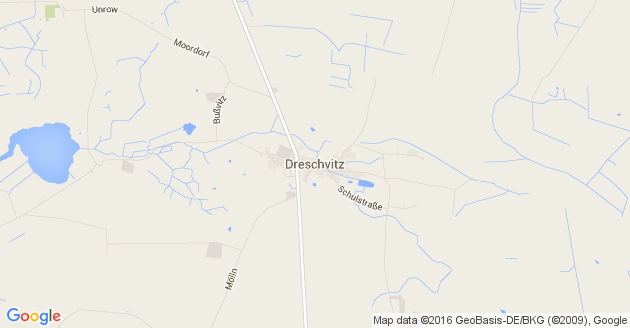 Karte Dreschvitz