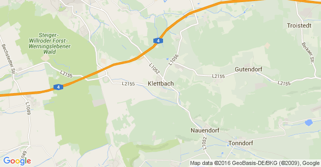 Karte Klettbach