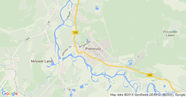 Karte Premnitz