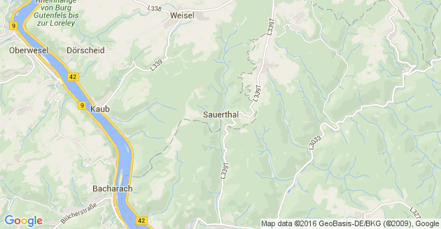 Karte Sauerthal