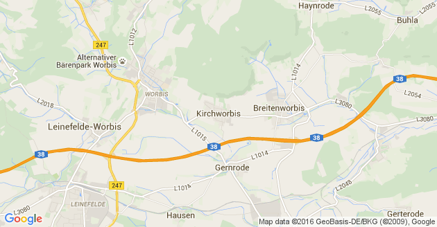 Karte Kirchworbis