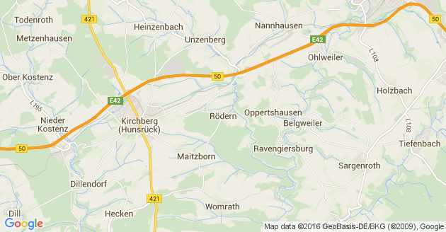 Karte Rödern