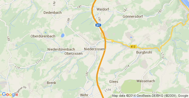 Karte Niederzissen