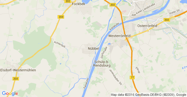 Karte Nübbel