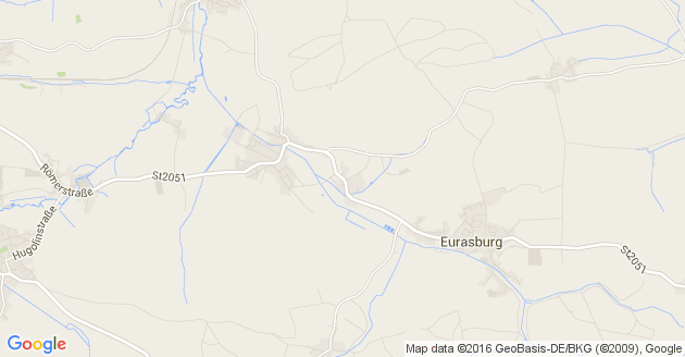 Karte Eurasburg bei Augsburg