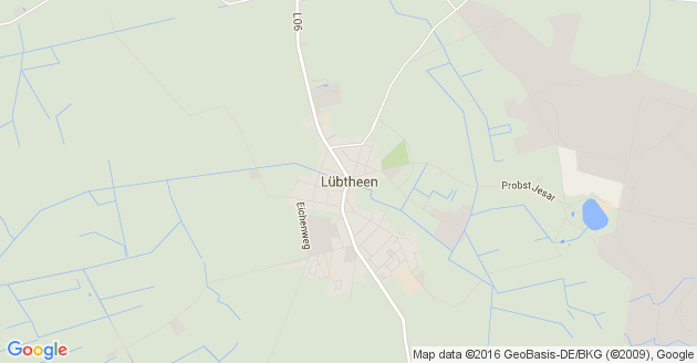 Karte Lübtheen