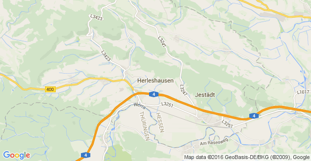 Karte Herleshausen