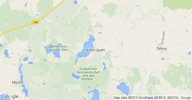 Karte Klein Upahl