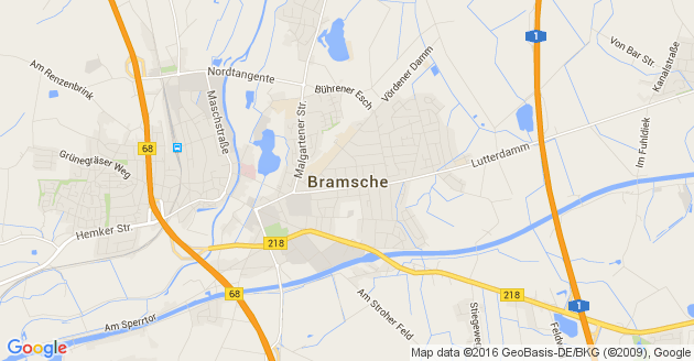 Karte Bramsche