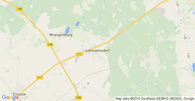 Karte Lühmannsdorf