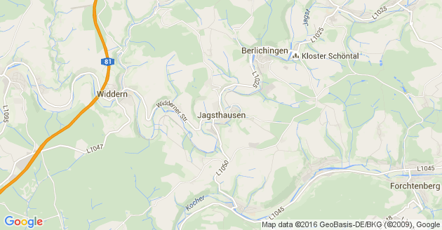 Karte Jagsthausen