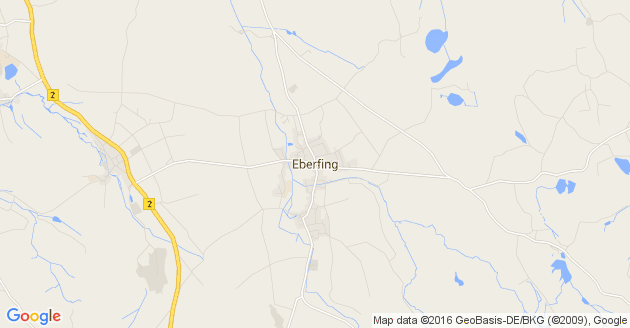 Karte Eberfing