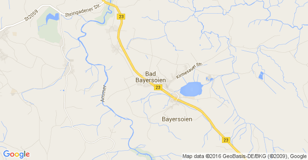 Karte Bad Bayersoien