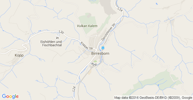 Karte Birresborn