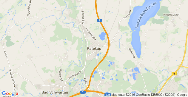 Karte Ratekau