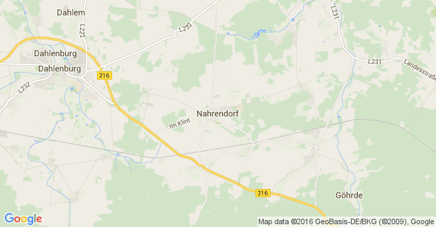 Karte Nahrendorf