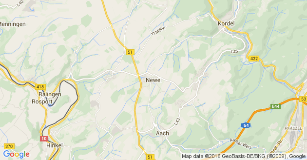 Karte Newel
