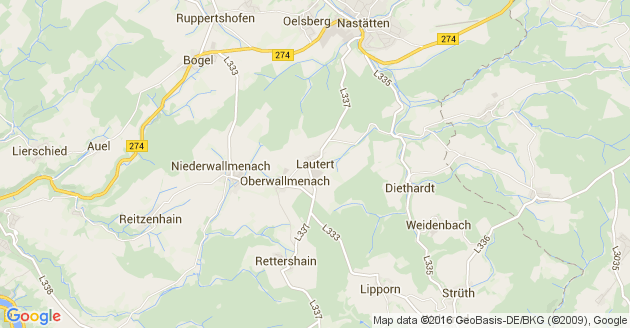 Karte Lautert