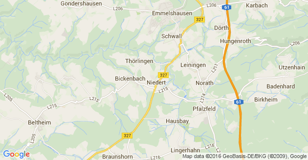 Karte Niedert