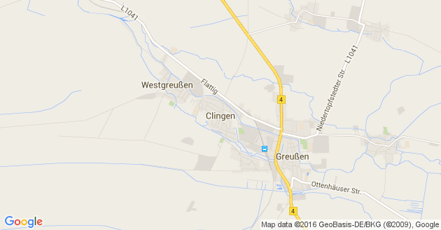 Karte Clingen                