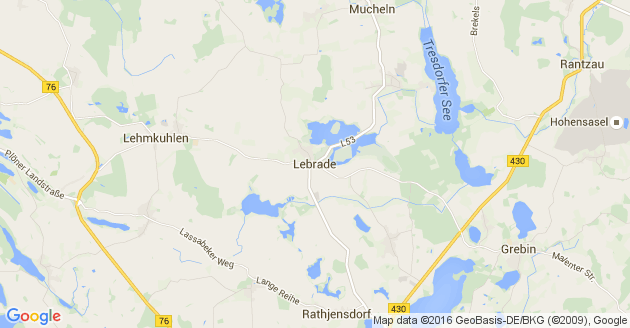 Karte Lebrade