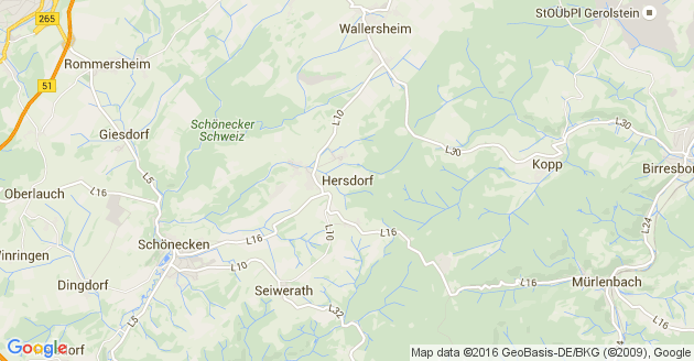 Karte Hersdorf
